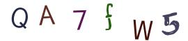 Image CAPTCHA