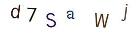 Image CAPTCHA