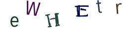 Image CAPTCHA