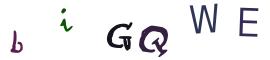 Image CAPTCHA