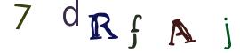 Image CAPTCHA