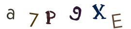 Image CAPTCHA