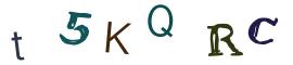 Image CAPTCHA