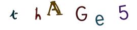 Image CAPTCHA
