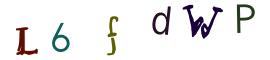 Image CAPTCHA