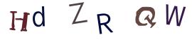 Image CAPTCHA