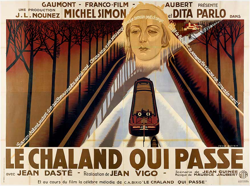 "L'Atalante" est sortie sous le titre "Le Chaland qui passe"