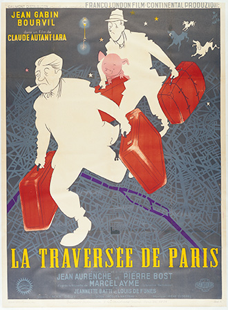 LA TRAVERSEE DE PARIS. Claude Autant-Lara