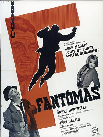 Affiche du film Fantômas, 1964