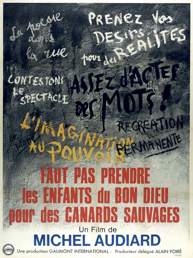 Affiche du film Faut pas prendre les enfants du bon dieu pour des canards sauvages, 1968
