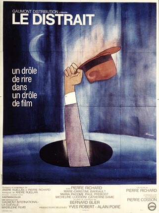 Affiche du film Le Distrait, 1970