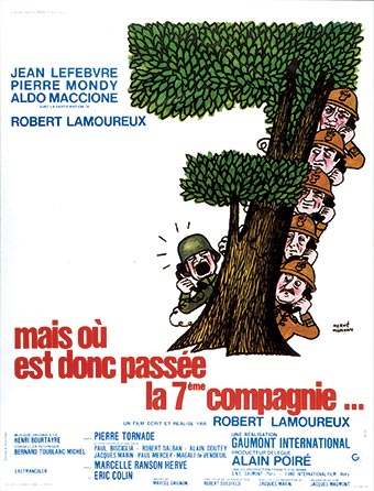 Affiche du film Mais où est donc passée la 7ème compagnie, 1973