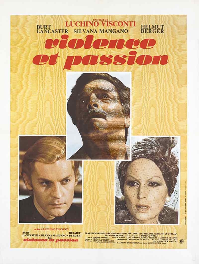 Affiche du film Violence et passion, 1974