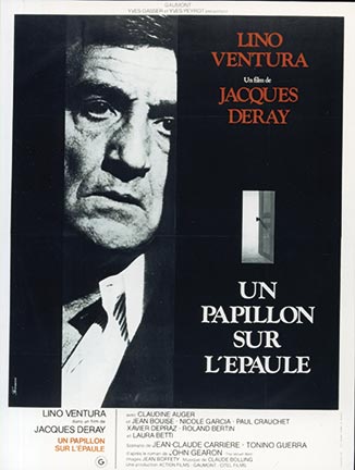 Affiche du film Un papillon sur l'épaule, 1978