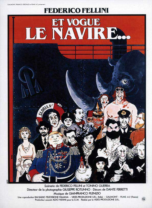 Affiche du film Et Vogue le Navire, 1984