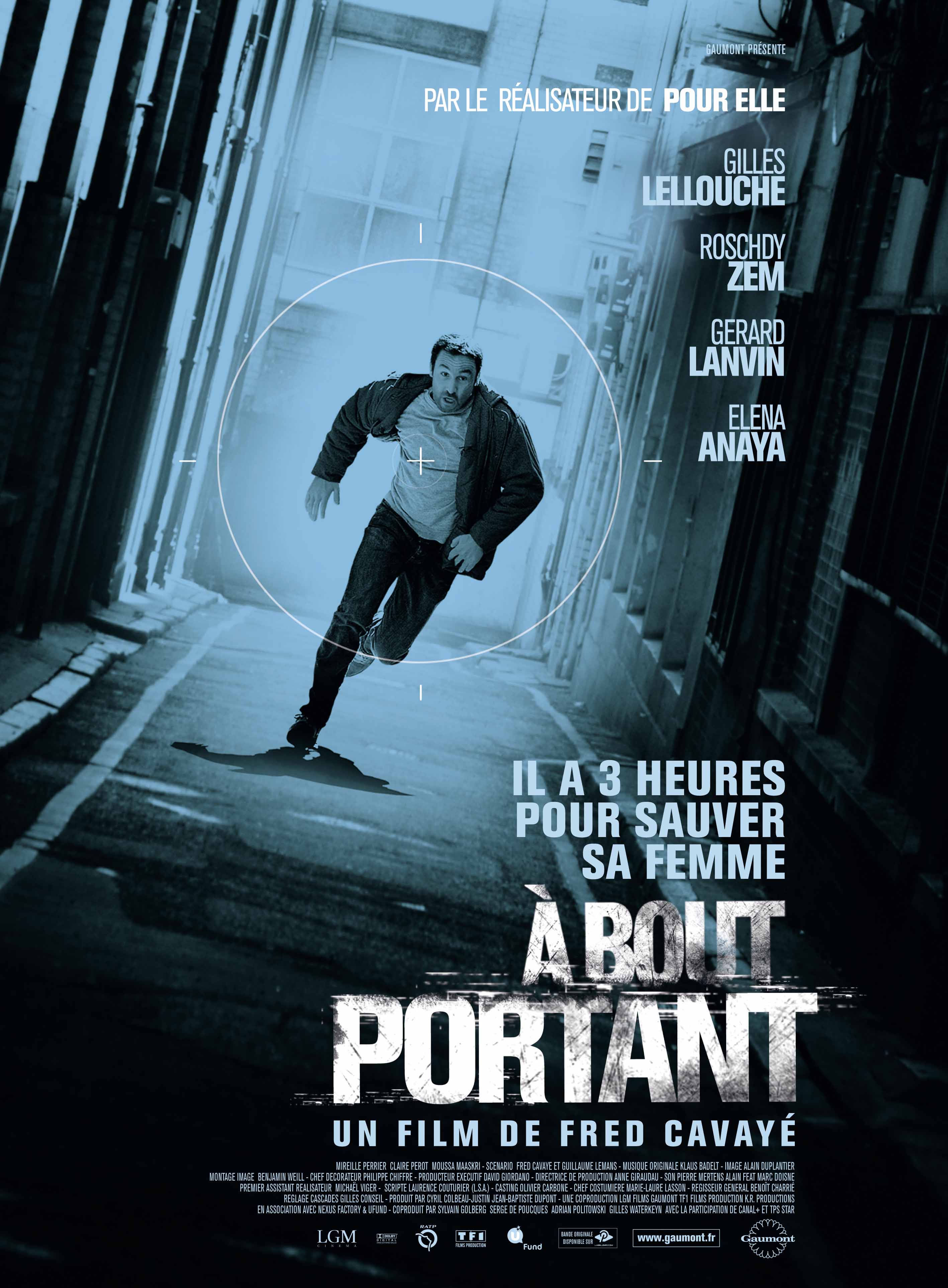 Affiche du film A Bout Portant 