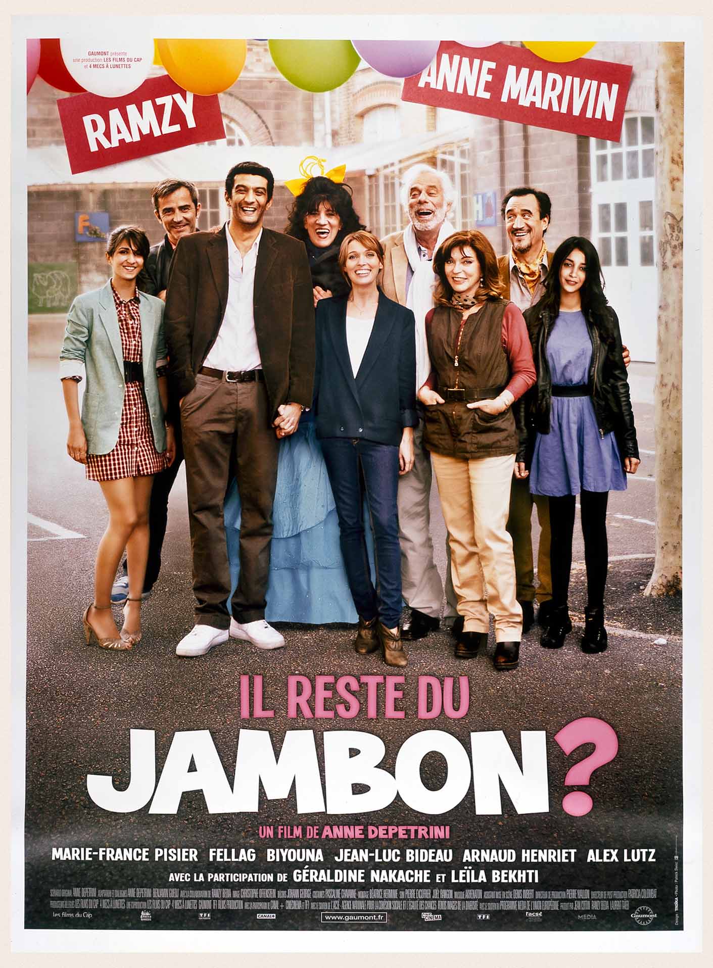 Affiche du film Il reste du jambon, 2010 