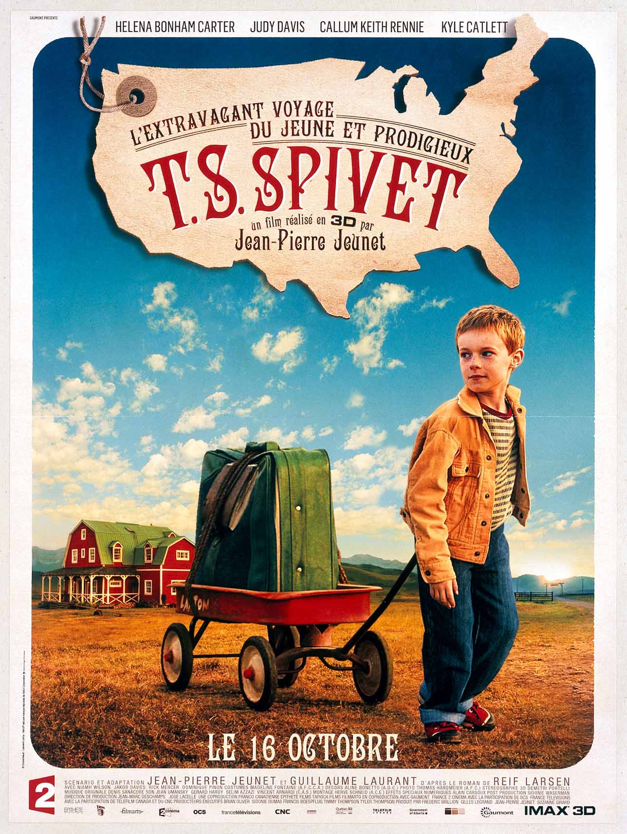 Affiche du film T.S Spivet, 2013