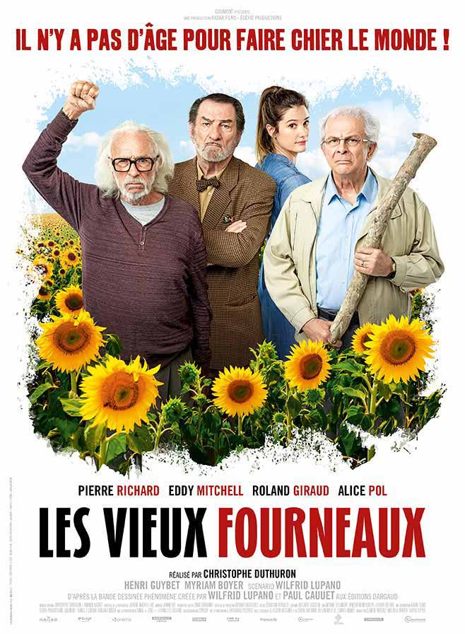 Affiche du film Les Vieux Fourneaux, 2018