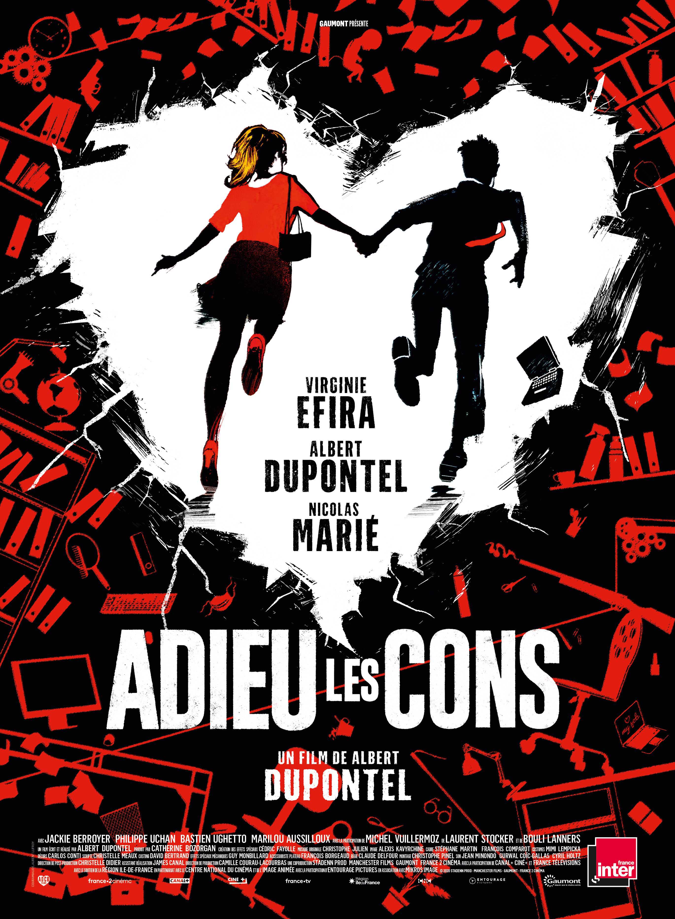 Affiche du film Adieu les Cons, 2020