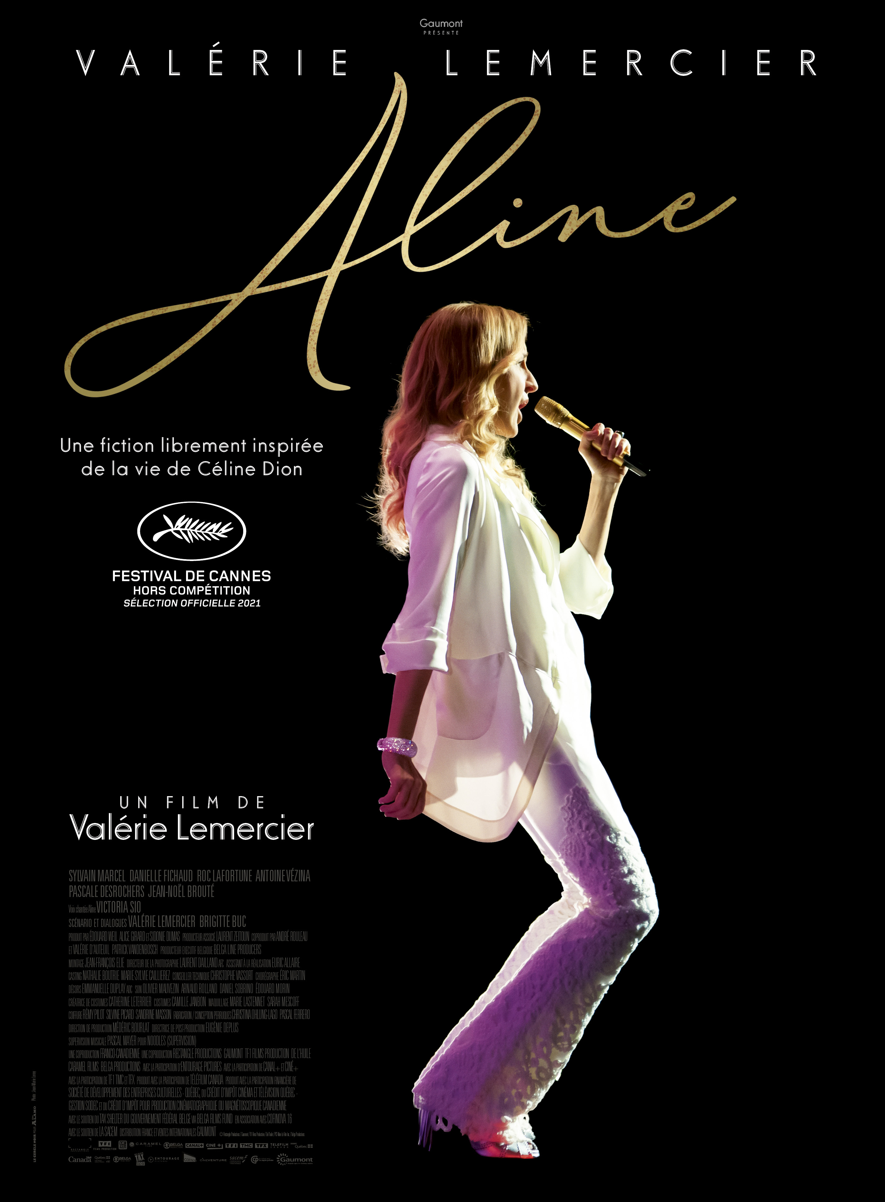 Affiche du film Aline, 2021