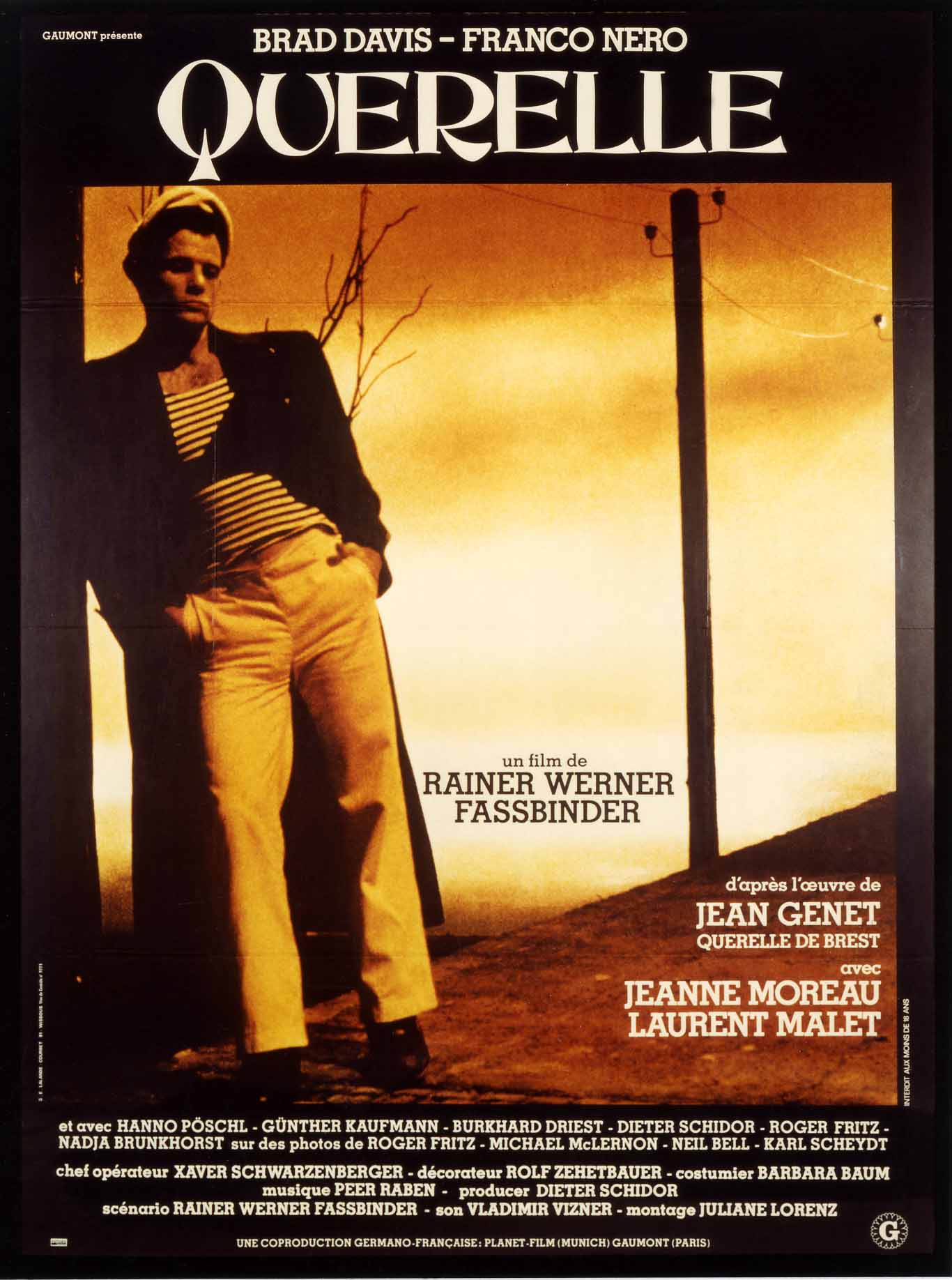 Affiche du film Querelle, 1982