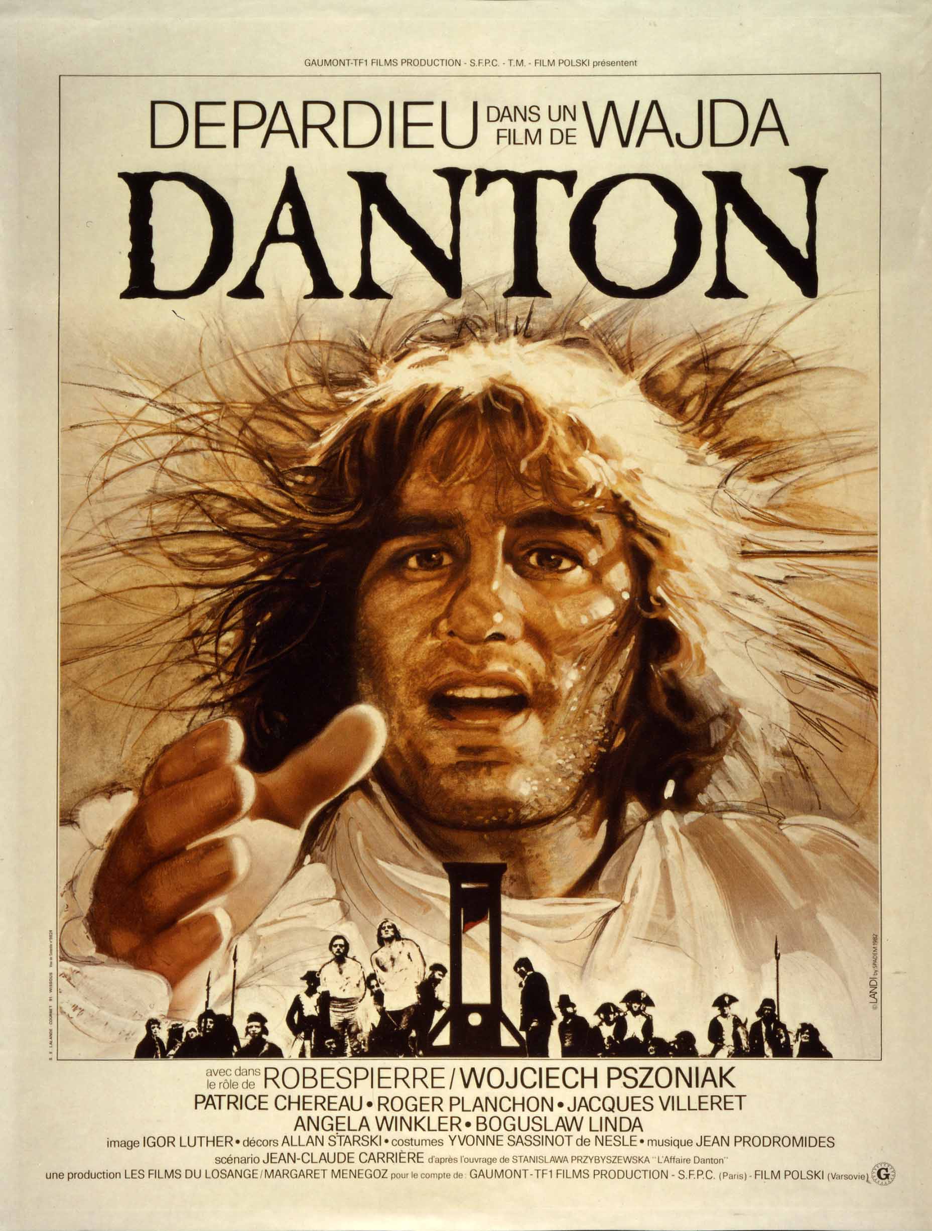 Affiche du film Danton, 1983