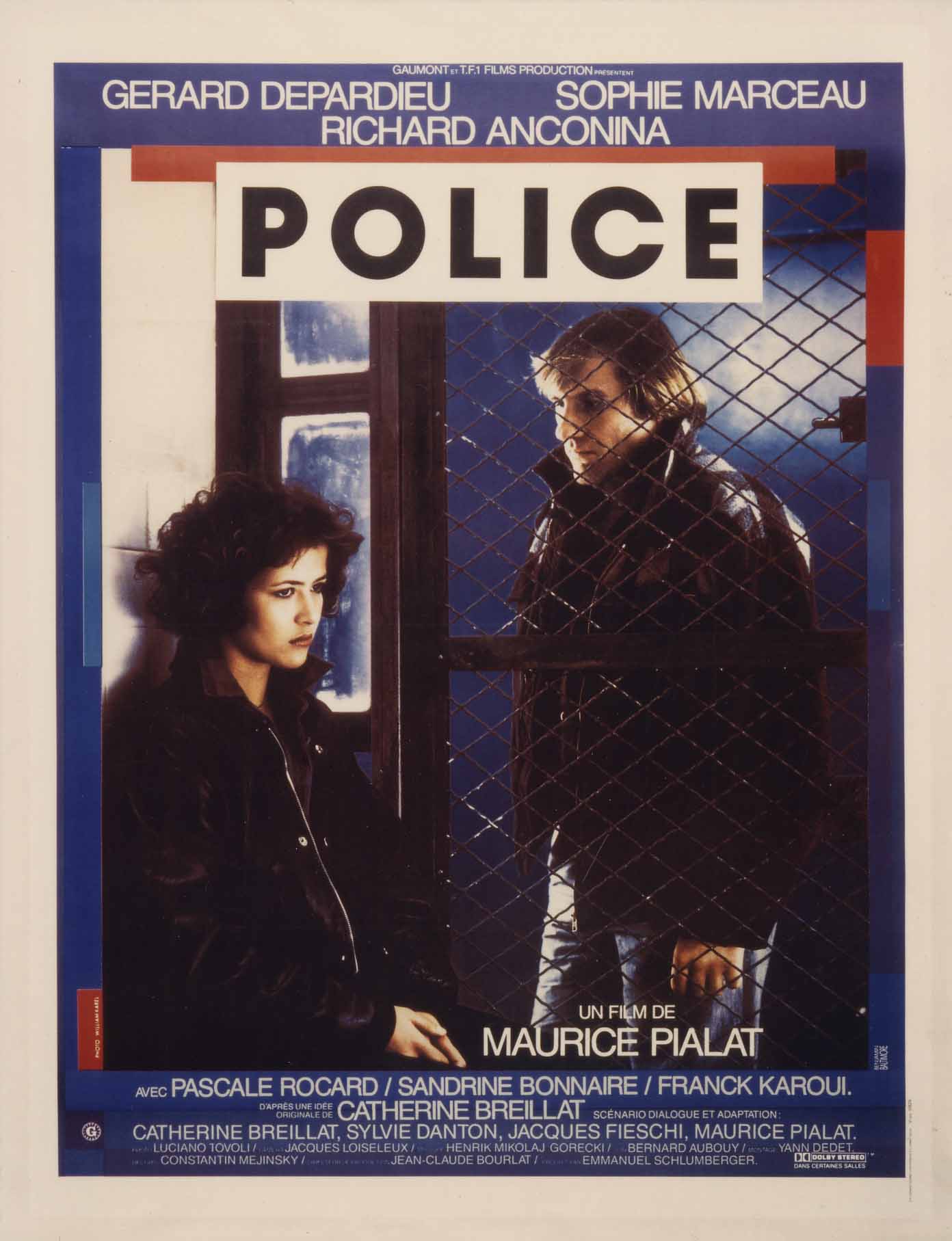 Affiche du film Police, 1985