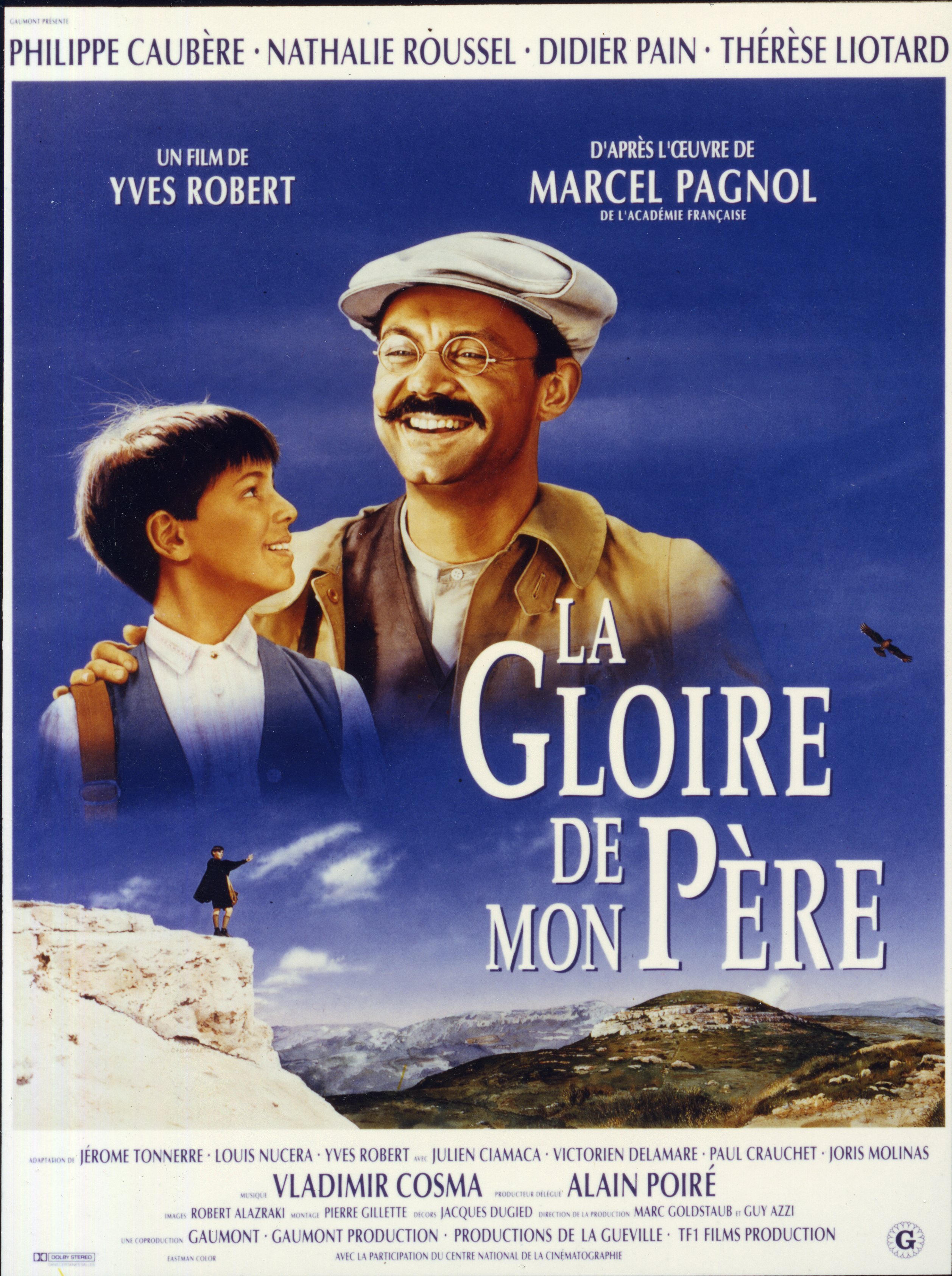Affiche du film La Gloire de mon Père, 1990