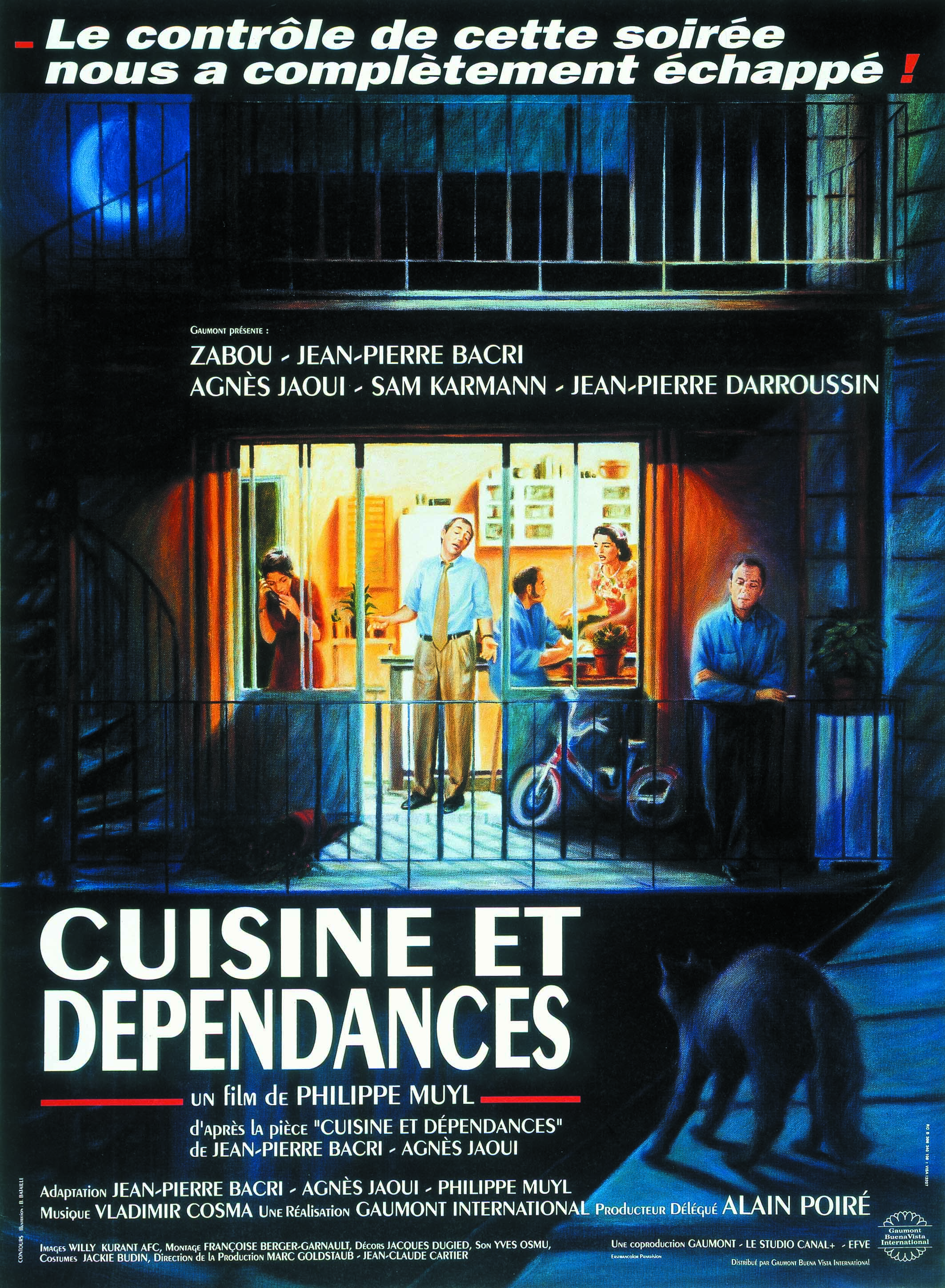 Affiche du film Cuisine et Dependances, 1993