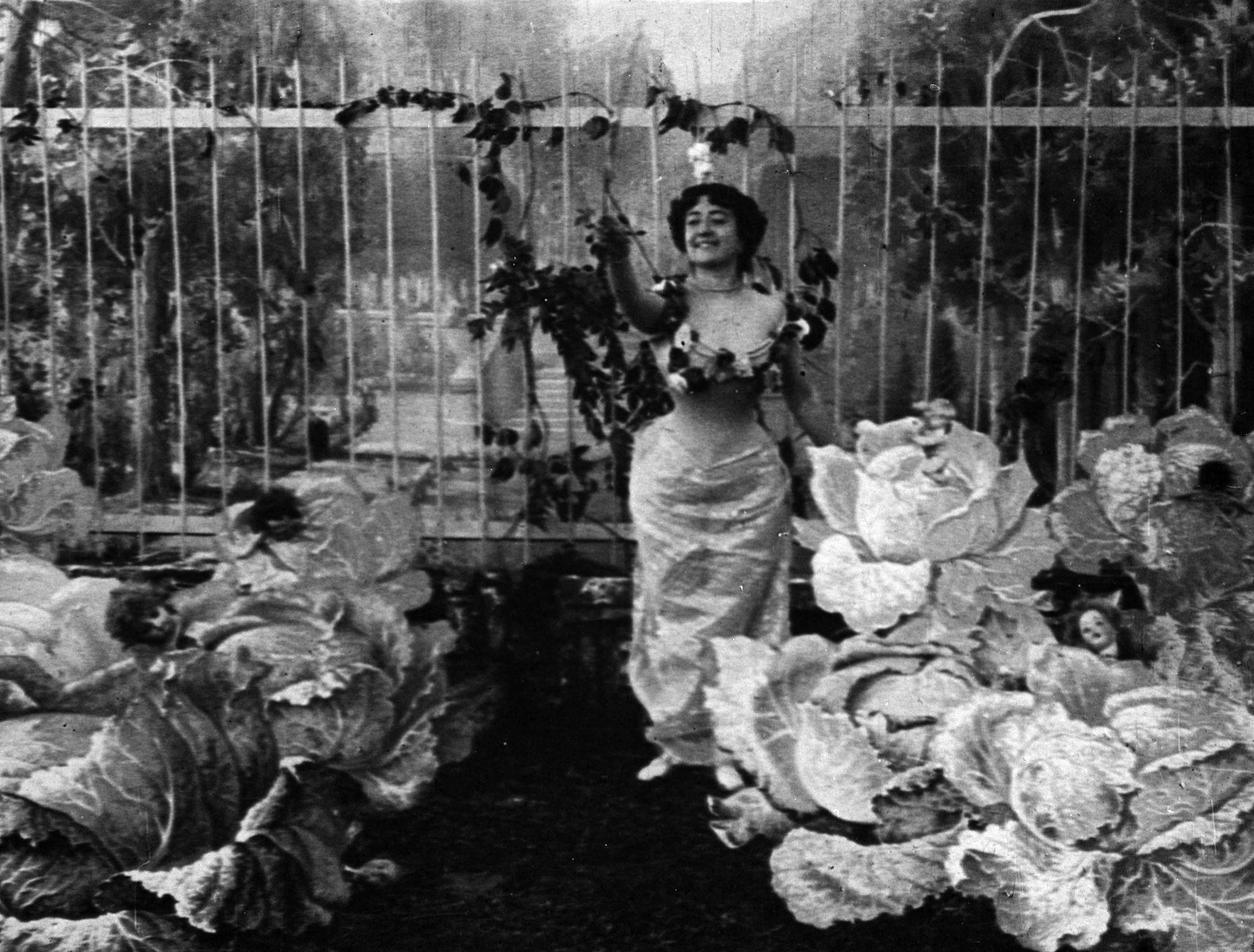 Photogramme de la Fée aux Choux, 1900
