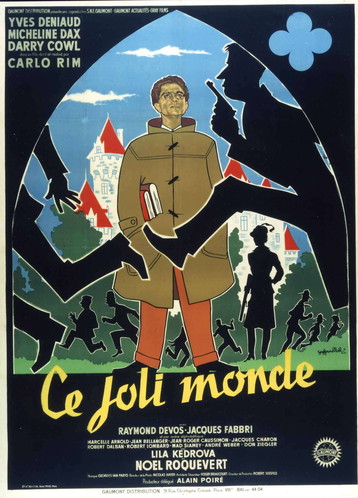 Affiche du film Les Aventures d'Arsène Lupin, 1957