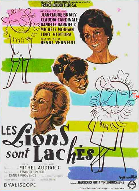 Affiche du film Les Lions sont lachés, 1961