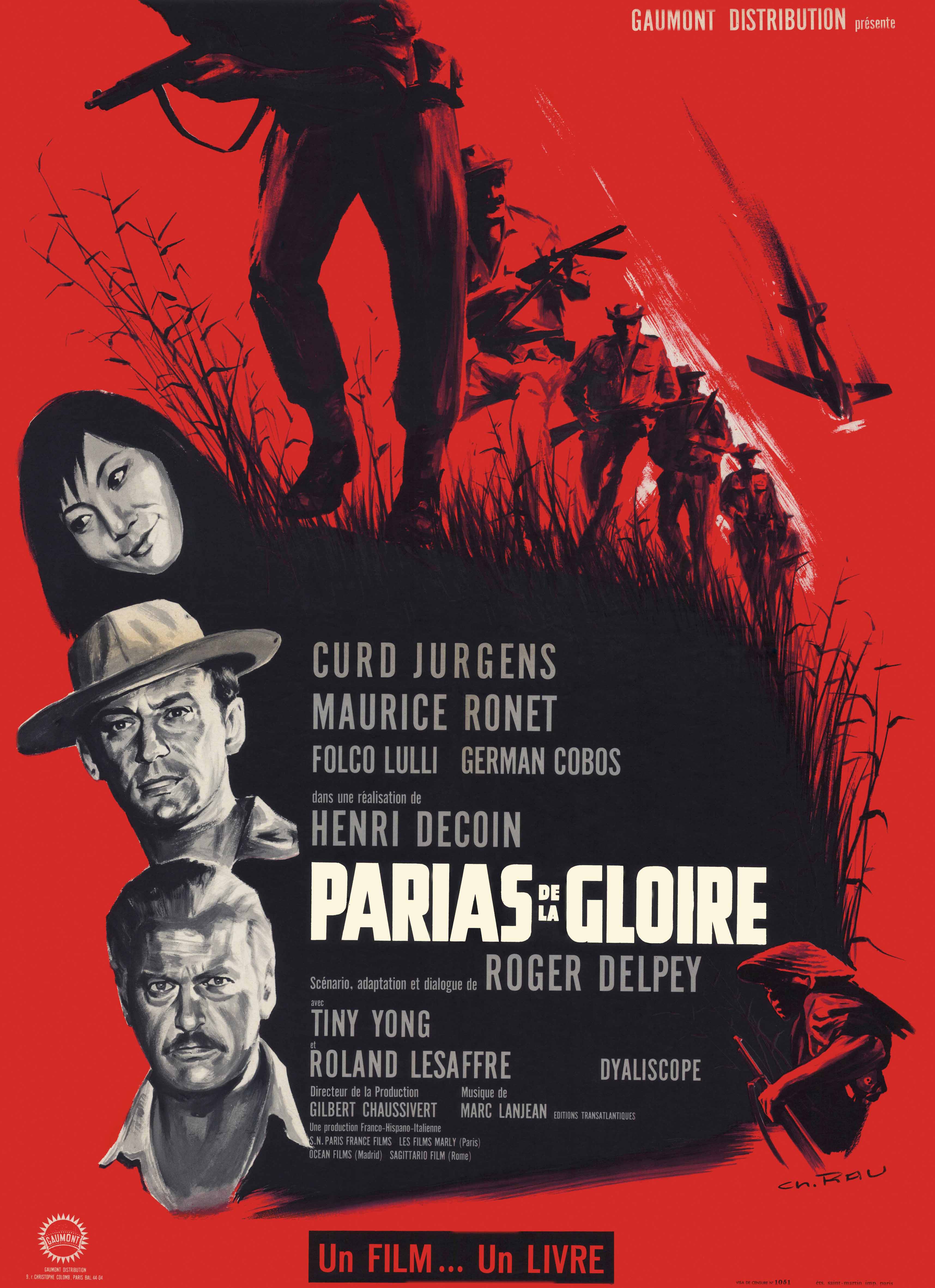 Affiche du film Les Parias de la Gloire, 1964