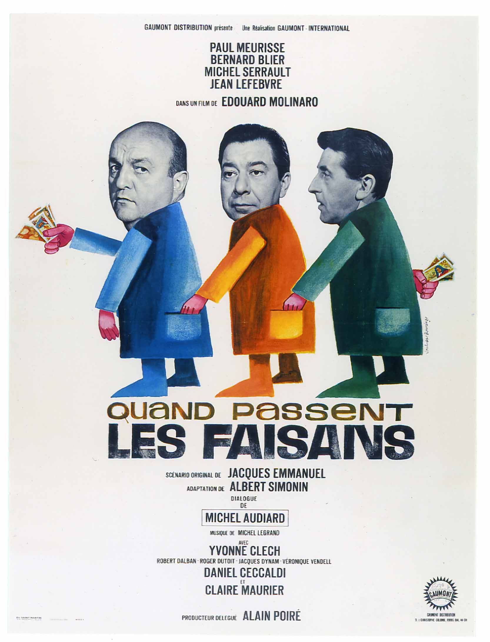 Affiche du film Quand passent les faisans, 1965