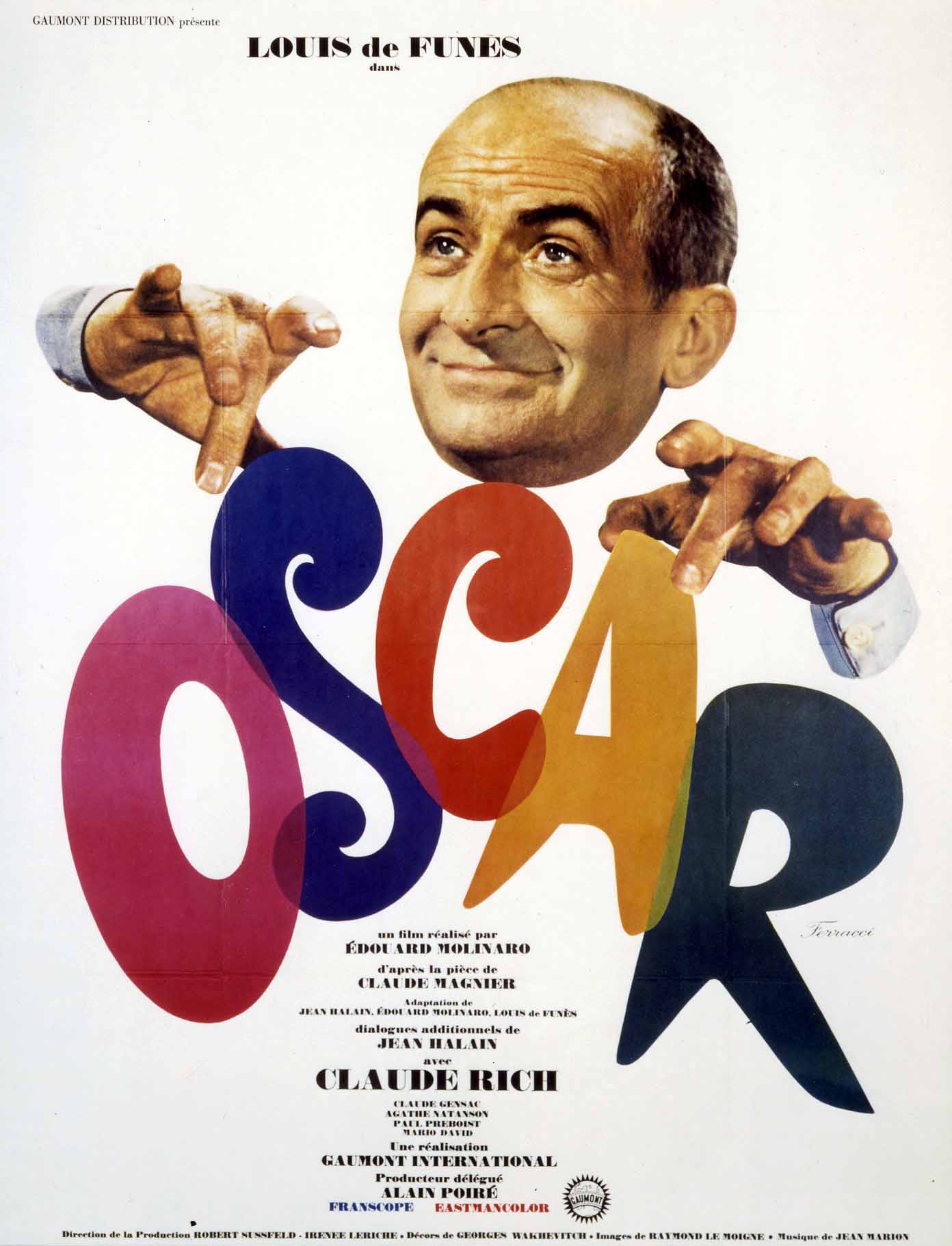 Affiche du film Oscar, 1967