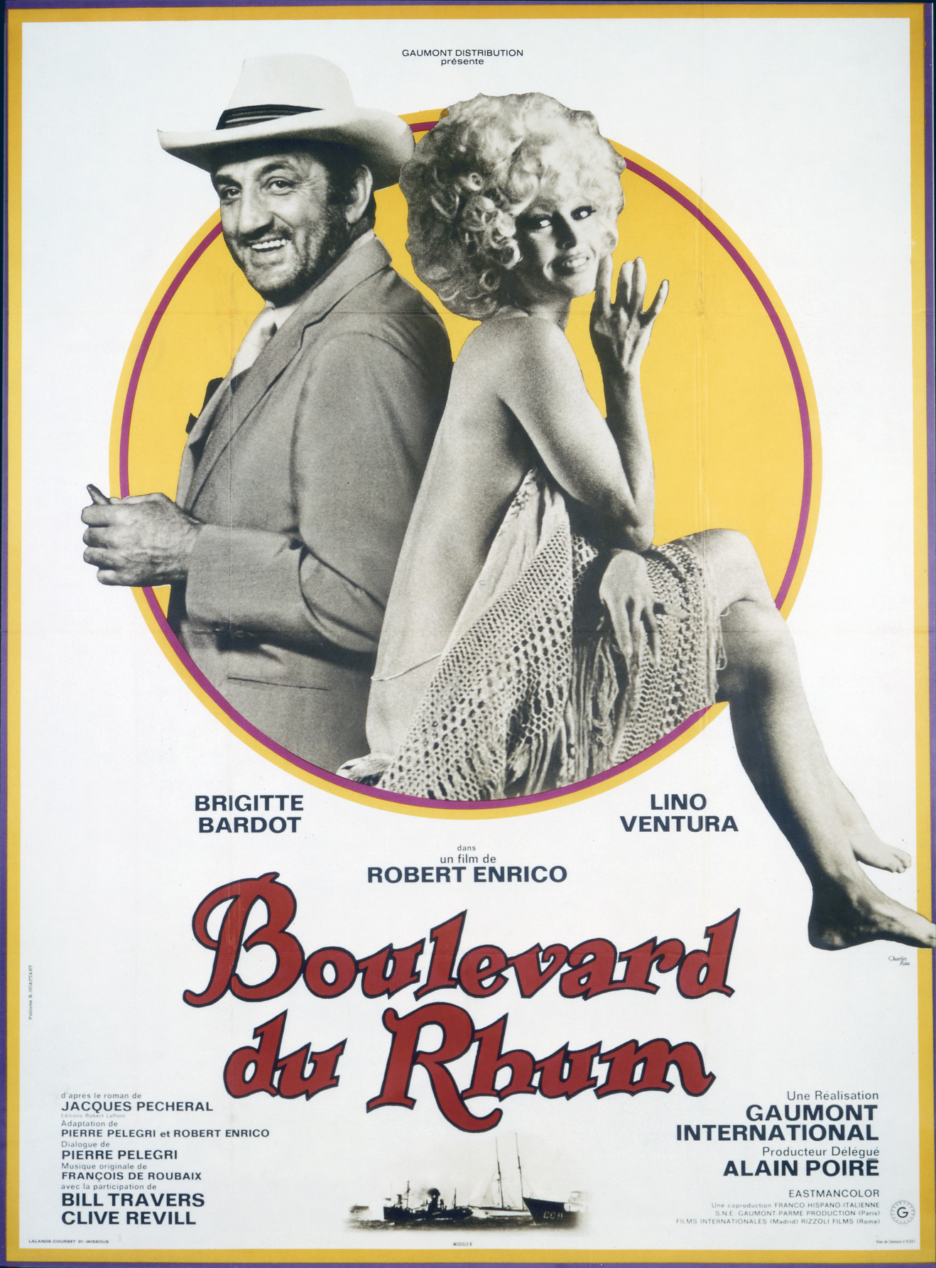 Affiche du film Boulevard du Rhum, 1971