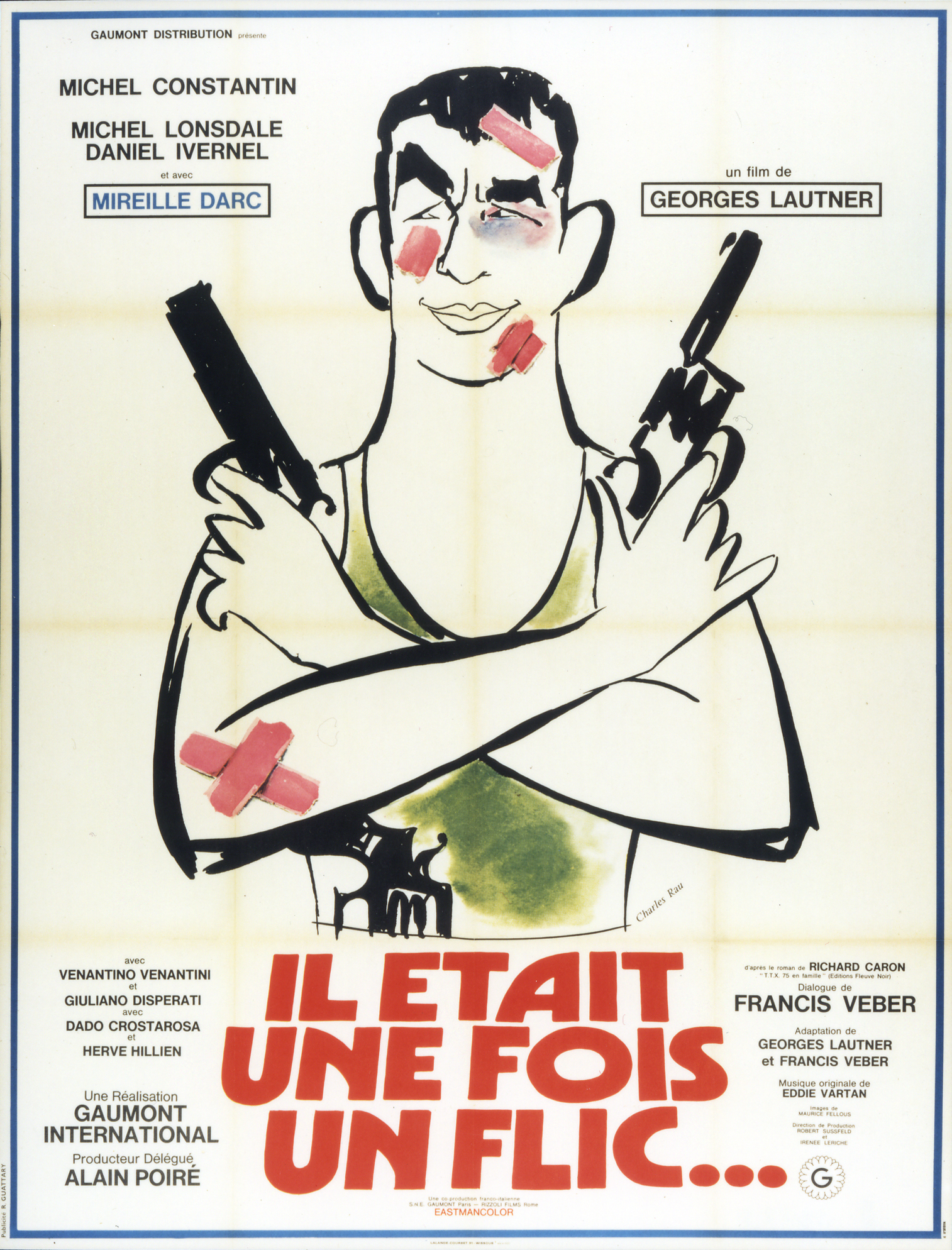Affiche du film Il était une fois un flic, 1972