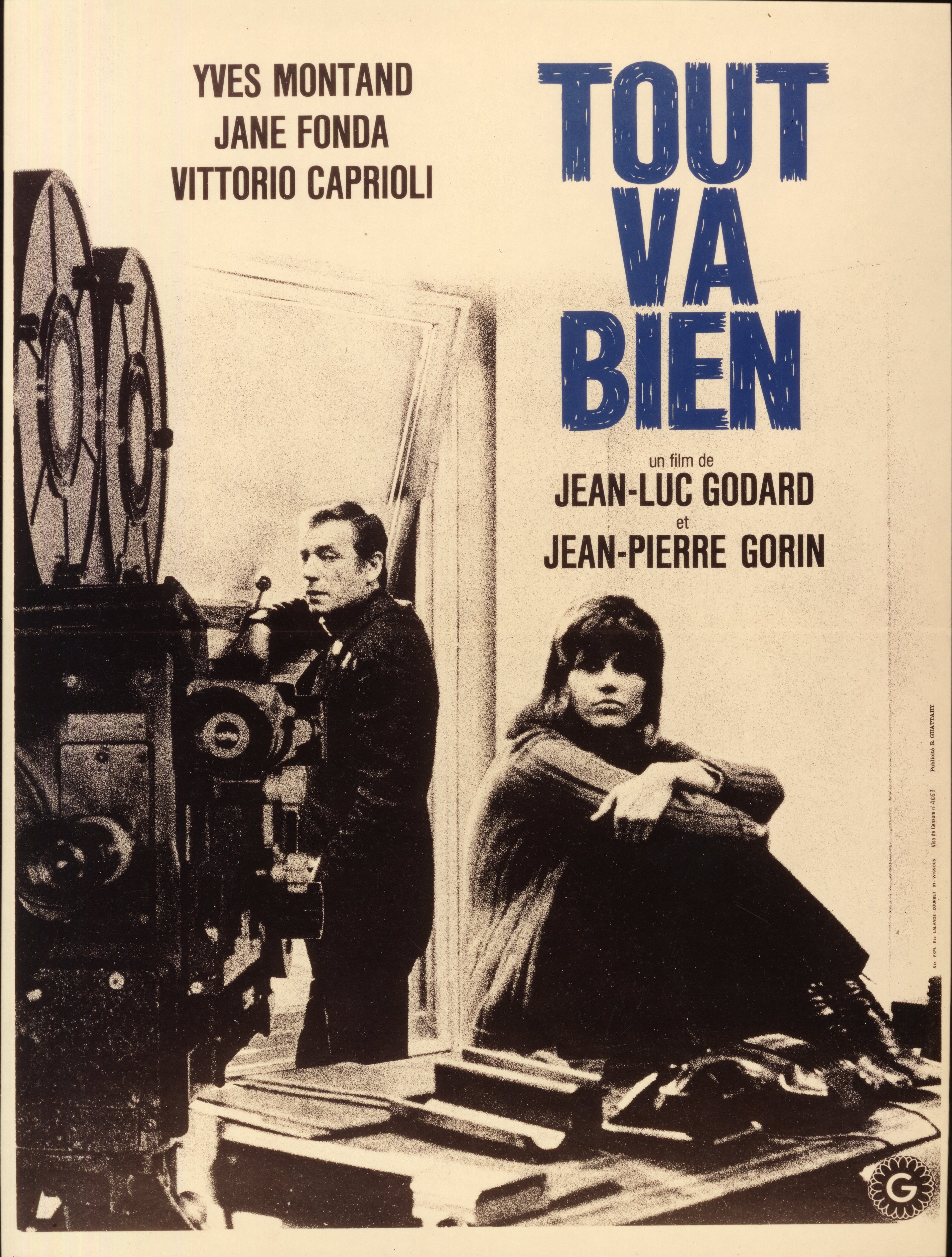 Affiche du film Le Grand Blond avec une chaussure noire