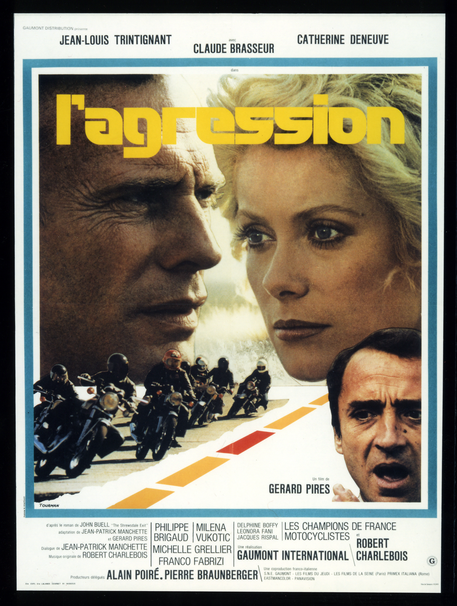 Affiche du film L'Agression, 1975