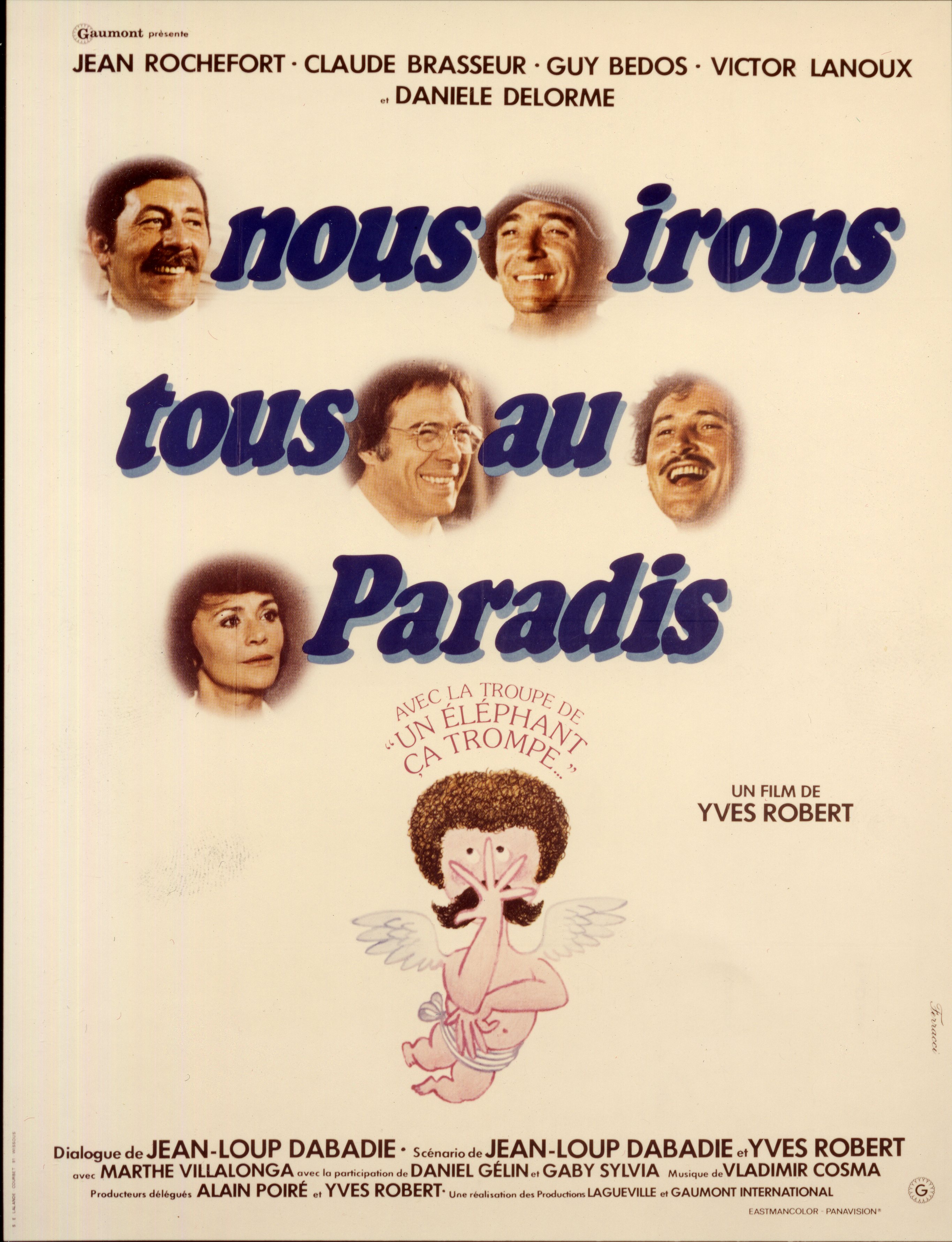 Affiche du film Nous irons tous au paradis