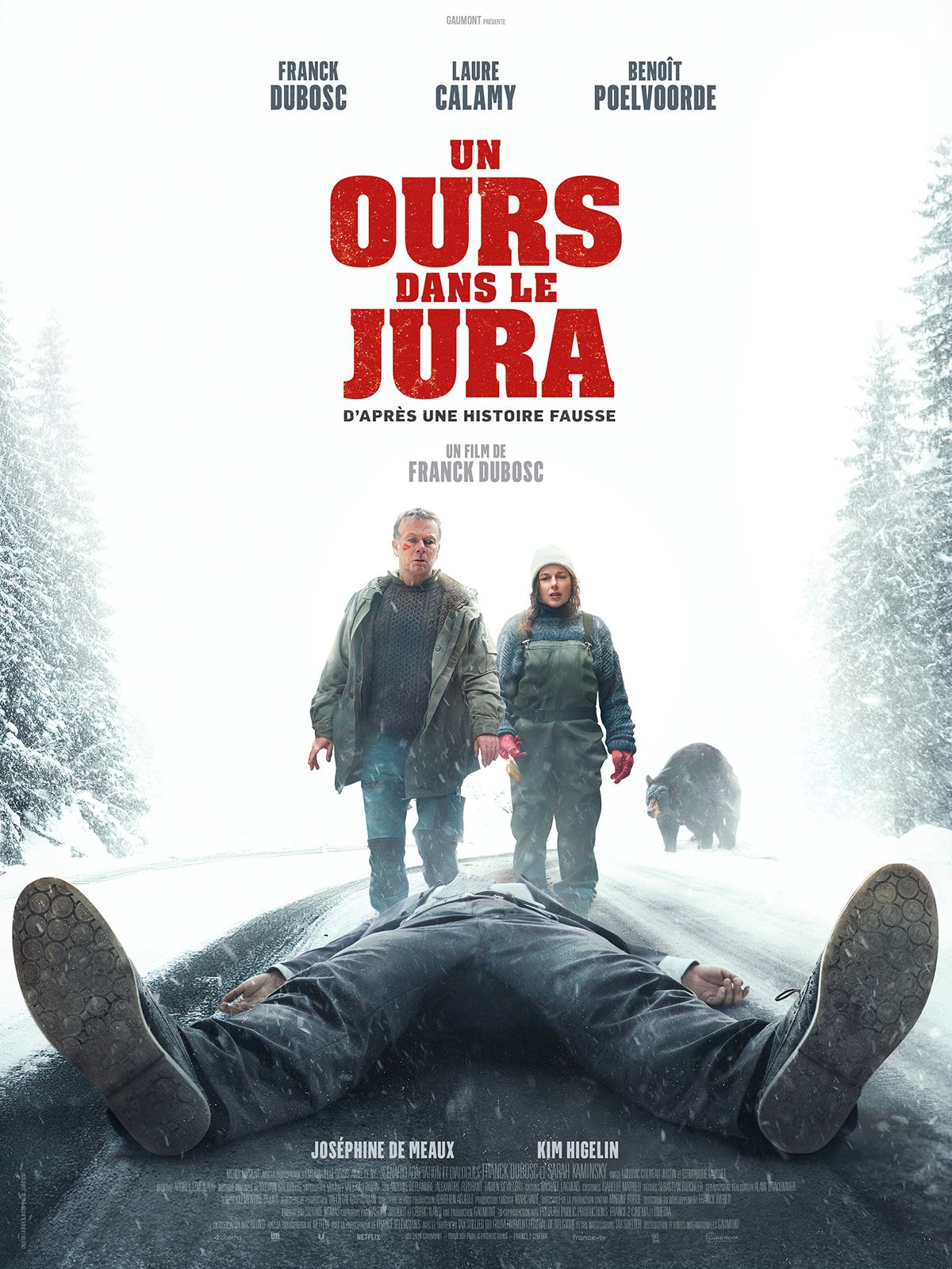 Un ours dans le jura affiche