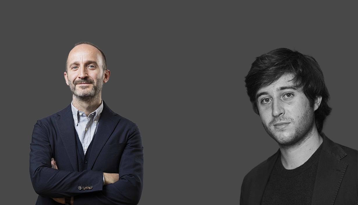 Marco Rosi, directeur général de Gaumont Italie et Giorgio Gucci, PDG d'Alcor Film,