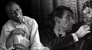 Miles Davies et les acteurs d'Ascenseur pour l'échafaud 