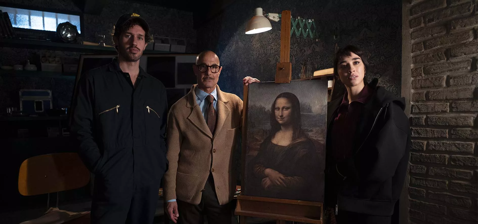 Le casting de Masterplan avec la Joconde