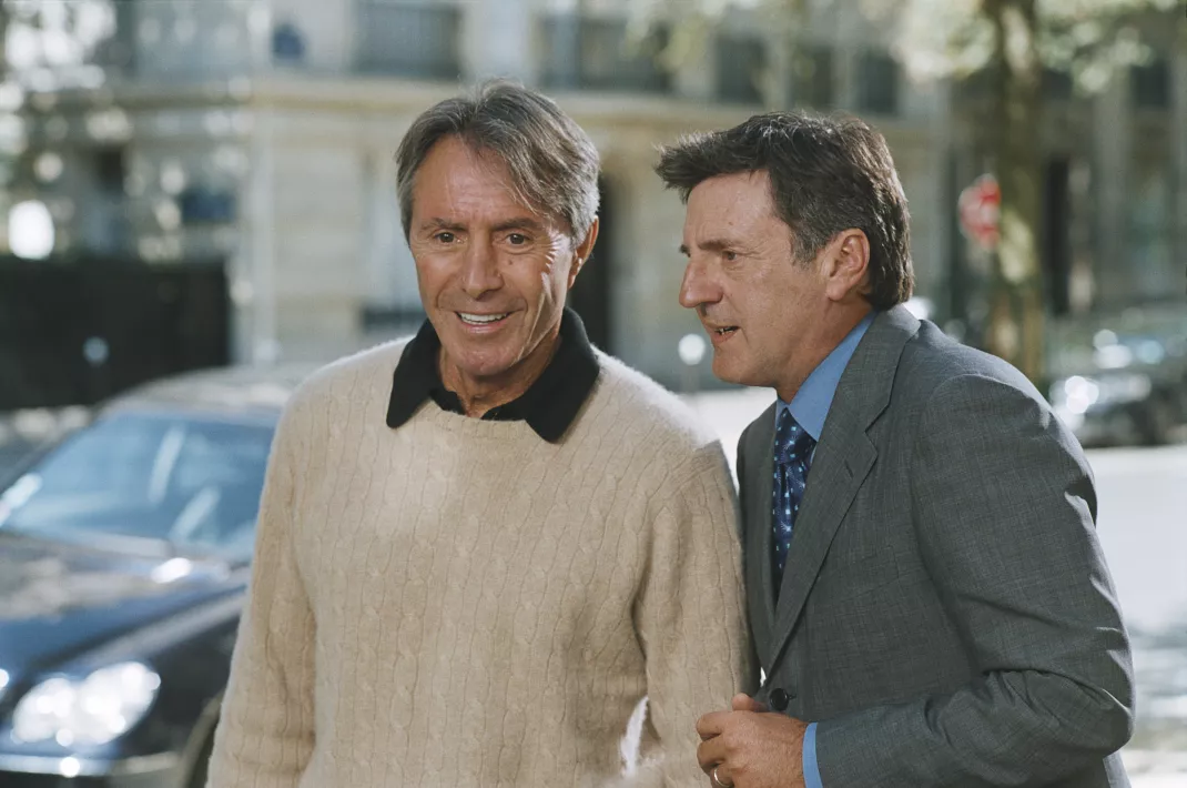 THE VALET - Still of  Francis Veber - Daniel Auteuil