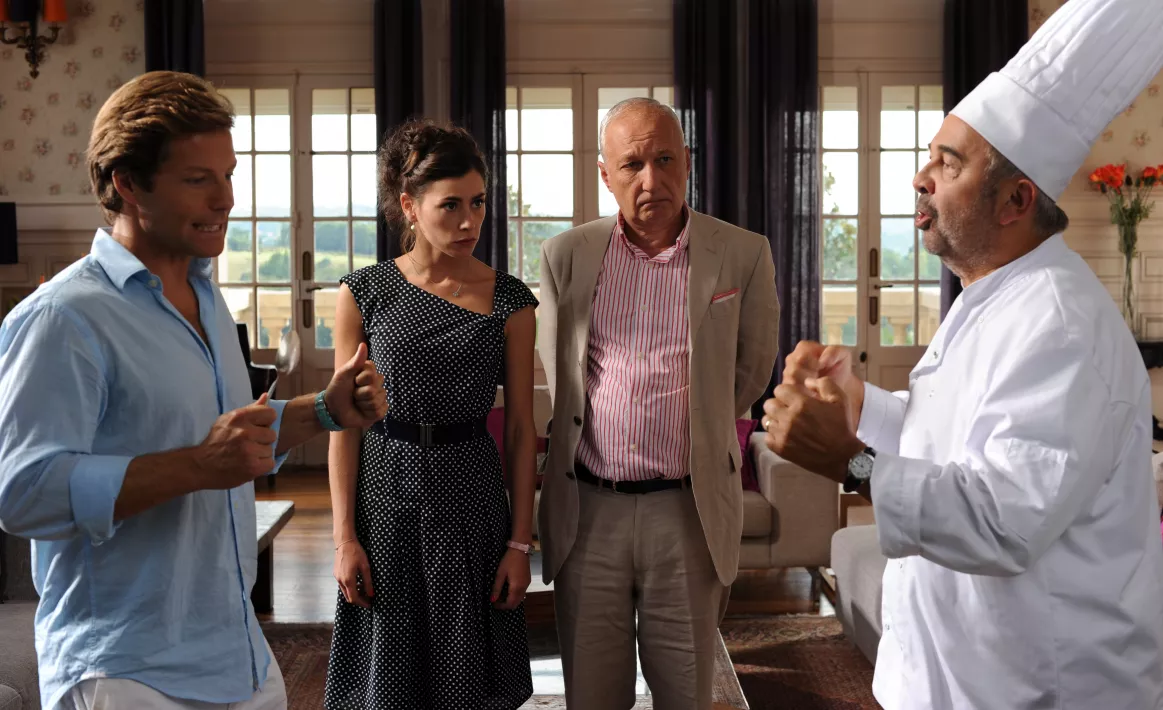 SOMEDAY MY DAD WILL COME - Still of Olivia Ruiz Jamie Bamber Griffith FranĂ§ois BerlĂ©and GĂ©rard Jugnot