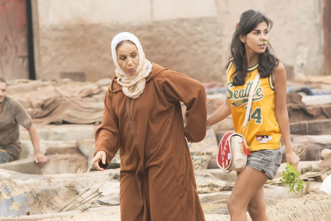 PARIS OR PERISH - Still of Reem Kherici and Fatima Naji