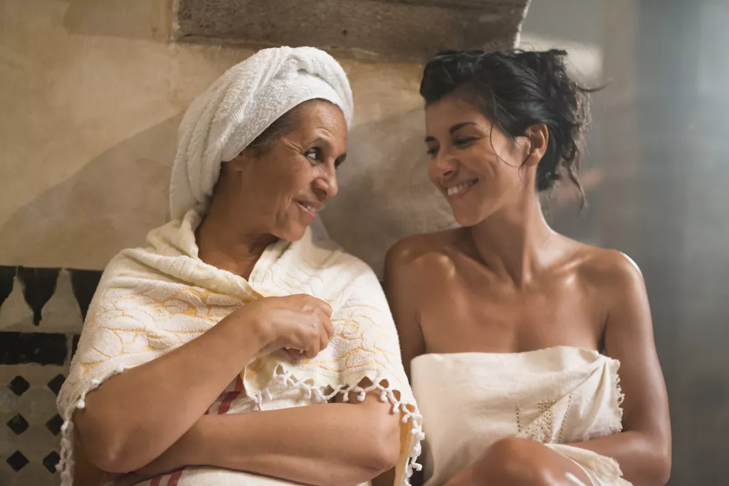 PARIS OR PERISH - Still of Reem Kherici and Fatima Naji