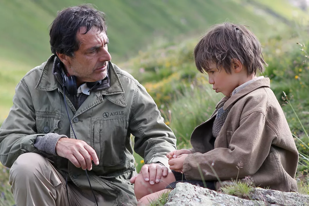 BELLE ET SEBASTIEN Jeu Presse (Felix Bossuet et Nicolas Vanier)